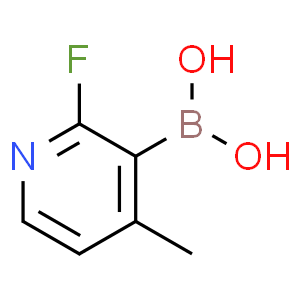 2-氟-4-甲基吡啶-3-硼酸