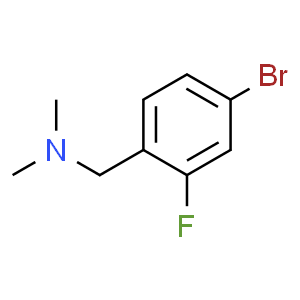 1-(4-溴-2-氟苯基)-N,N-二甲基甲胺