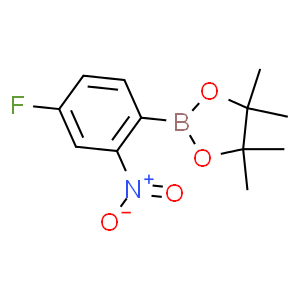 2-(4-氟-2-硝基苯基)-4,4,5,5-四甲基-1,3,2-二噁硼烷