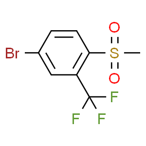 4-溴-1-(甲基磺酰基)-2-(三氟甲基)苯