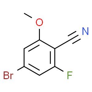 4-溴-2-氟-6-甲氧基苯甲腈
