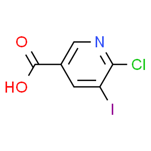 6-氯-5-碘-3-吡啶甲酸