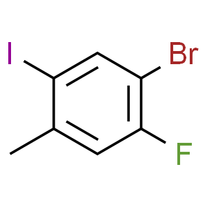 1-溴-2-氟-5-碘-4-甲苯