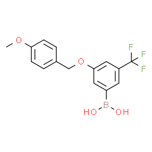 3-(4-甲氧基)苄氧基-5-三氟甲基苯基硼酸